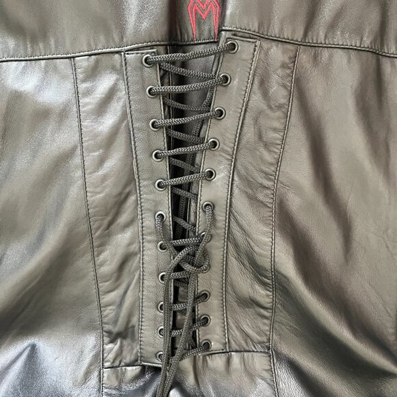 HIlary's Vanity Leather Wing Coat - Large - Picture 11 of 12